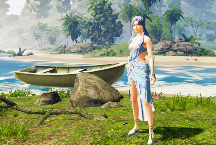 明日之后新时装盼海听汐效果一览