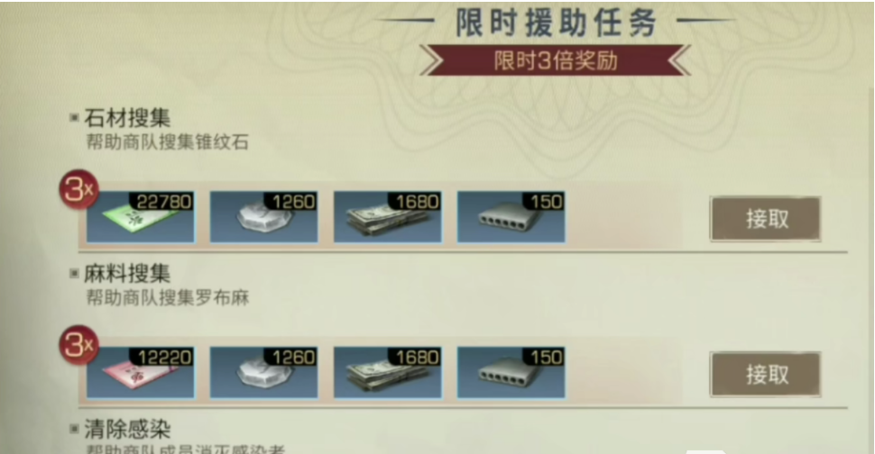 明日之后大河区援助任务攻略