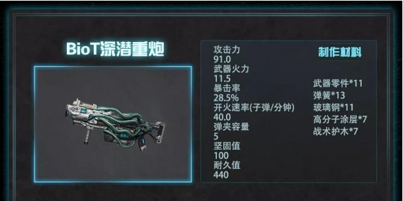 明日之后110级武器介绍