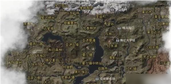 明日之后宝石山湾地图解析