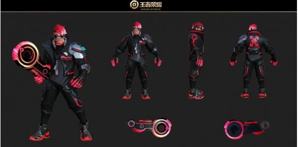 王者荣耀典韦蓝屏警告星元皮肤特效一览
