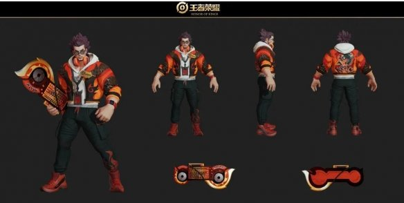 王者荣耀典韦蓝屏警告星元皮肤特效一览