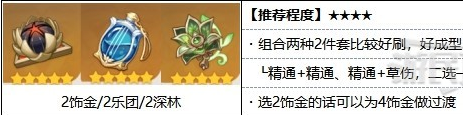 原神艾尔海森技能装备推荐
