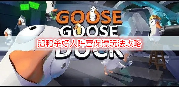 鹅鸭杀好人阵营保镖玩法攻略