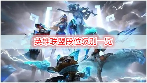 英雄联盟段位级别一览