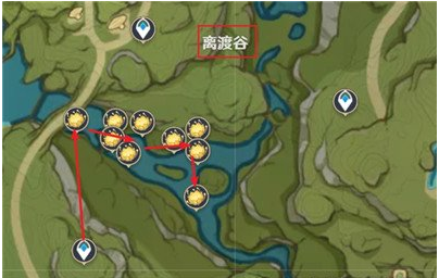 原神月莲分布位置一览