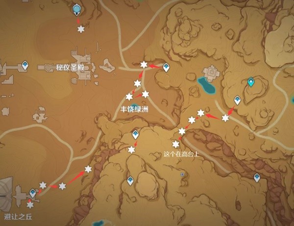 原神3.4版圣金虫快速收集攻略