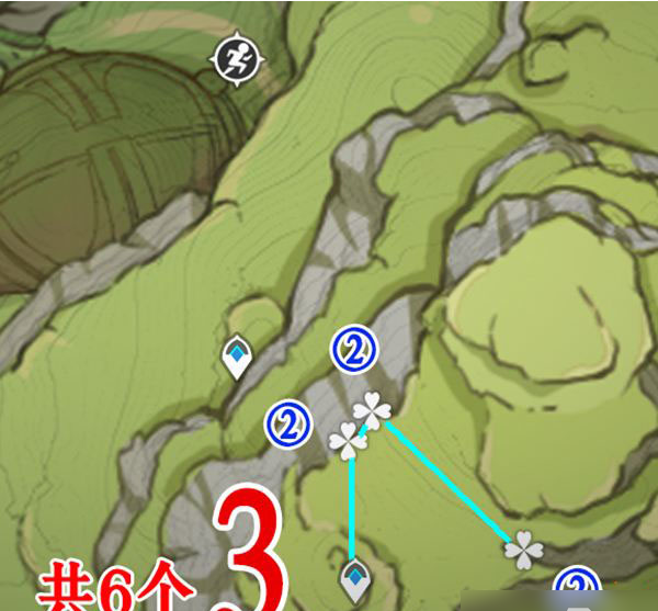 原神劫波莲采集路线分享