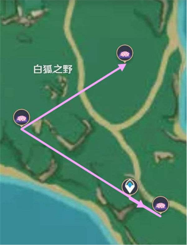 原神绯樱绣球采集路线一览