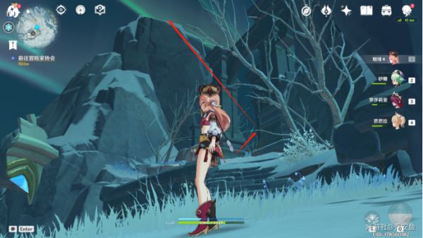 原神雪山登顶方法介绍
