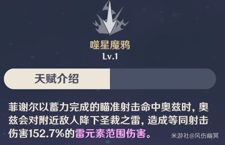 原神菲谢尔技能及装备搭配解析