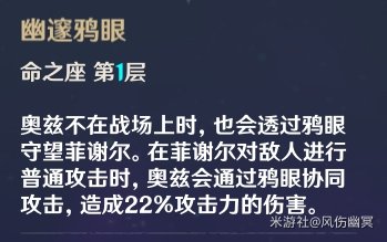 原神菲谢尔技能及装备搭配解析