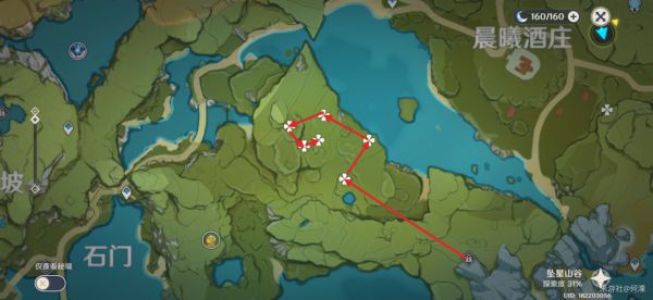 原神蒲公英收集路线一览