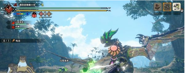 怪物猎人崛起曙光Demo电龙招式一览