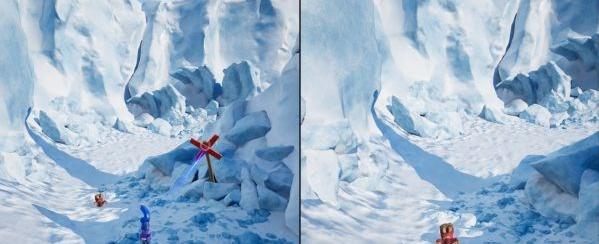 双人成行雪景球·滑溜斜坡谜题图文一览