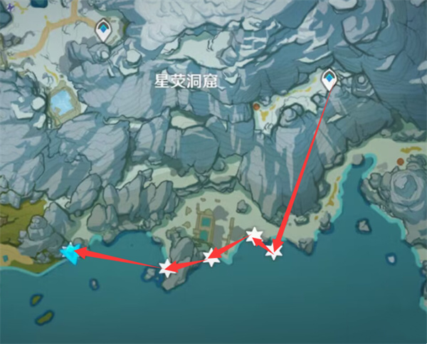 原神星螺分布图具体地点在什么地方