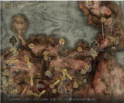 艾尔登法环盖利德地图关键位置一览