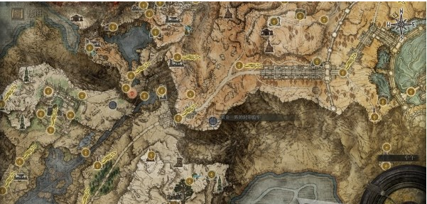 艾尔登法环亚坛高原地图关键位置一览