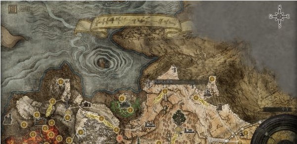 艾尔登法环亚坛高原地图关键位置一览