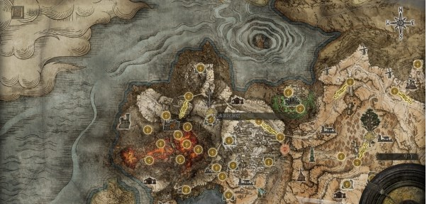 艾尔登法环亚坛高原地图关键位置一览
