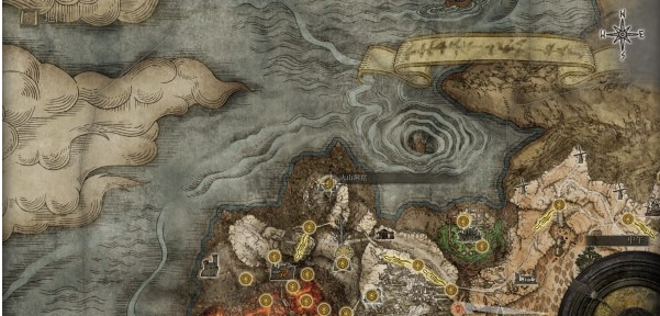 艾尔登法环亚坛高原地图关键位置一览