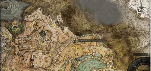 艾尔登法环亚坛高原地图关键位置一览