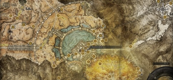 艾尔登法环亚坛高原地图关键位置一览