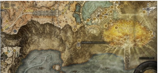 艾尔登法环亚坛高原地图关键位置一览