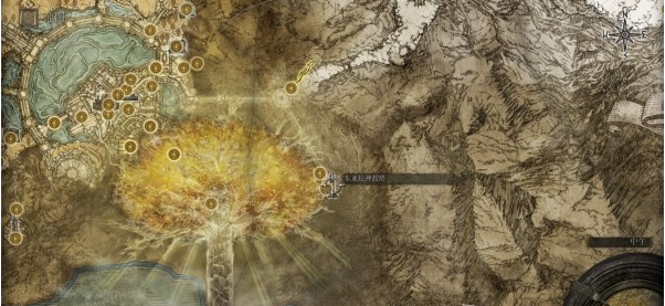 艾尔登法环亚坛高原地图关键位置一览