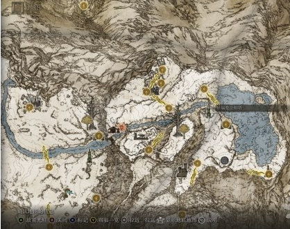 艾尔登法环巨人山顶地图关键位置一览