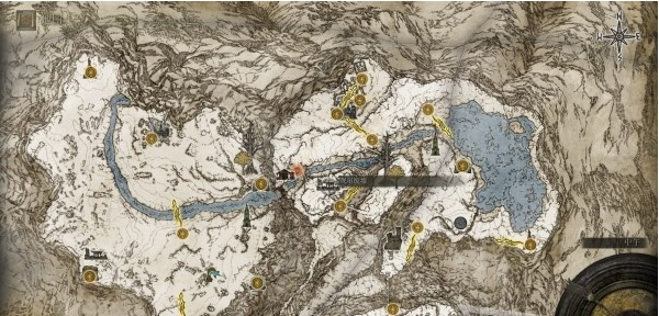 艾尔登法环巨人山顶地图关键位置一览