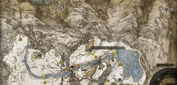 艾尔登法环巨人山顶地图关键位置一览