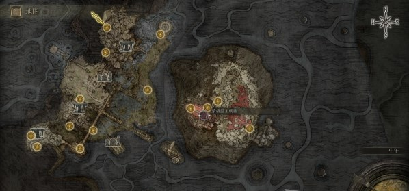 艾尔登法环地底·希芙拉河地图关键位置一览