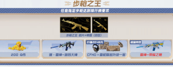 CF钢枪节活动怎么玩