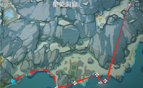 原神星螺最快收集路线一览
