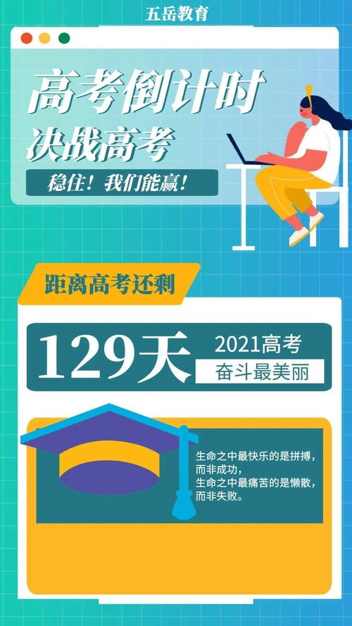 冲刺2021高考：把握现在，赢在未来！倒计时启动