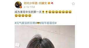 刘耀文中考成绩揭晓