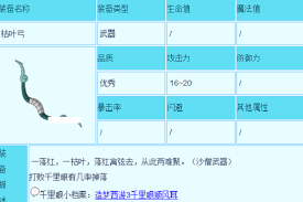 造梦西游3枯叶弓获取攻略，轻松解锁神器秘籍