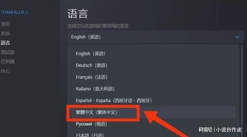 泰坦陨落2中文设置全攻略：轻松找到并更改语言选项