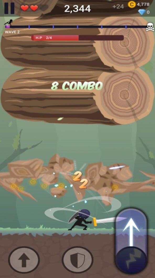 伐木火柴人无限金币1