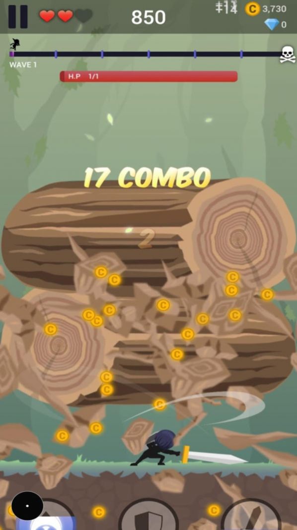 伐木火柴人无限金币2