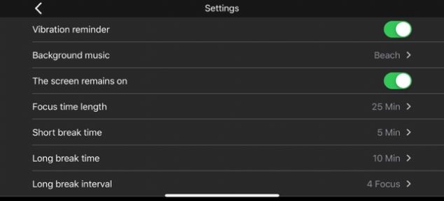 一个黑色全屏的计时器完整版3