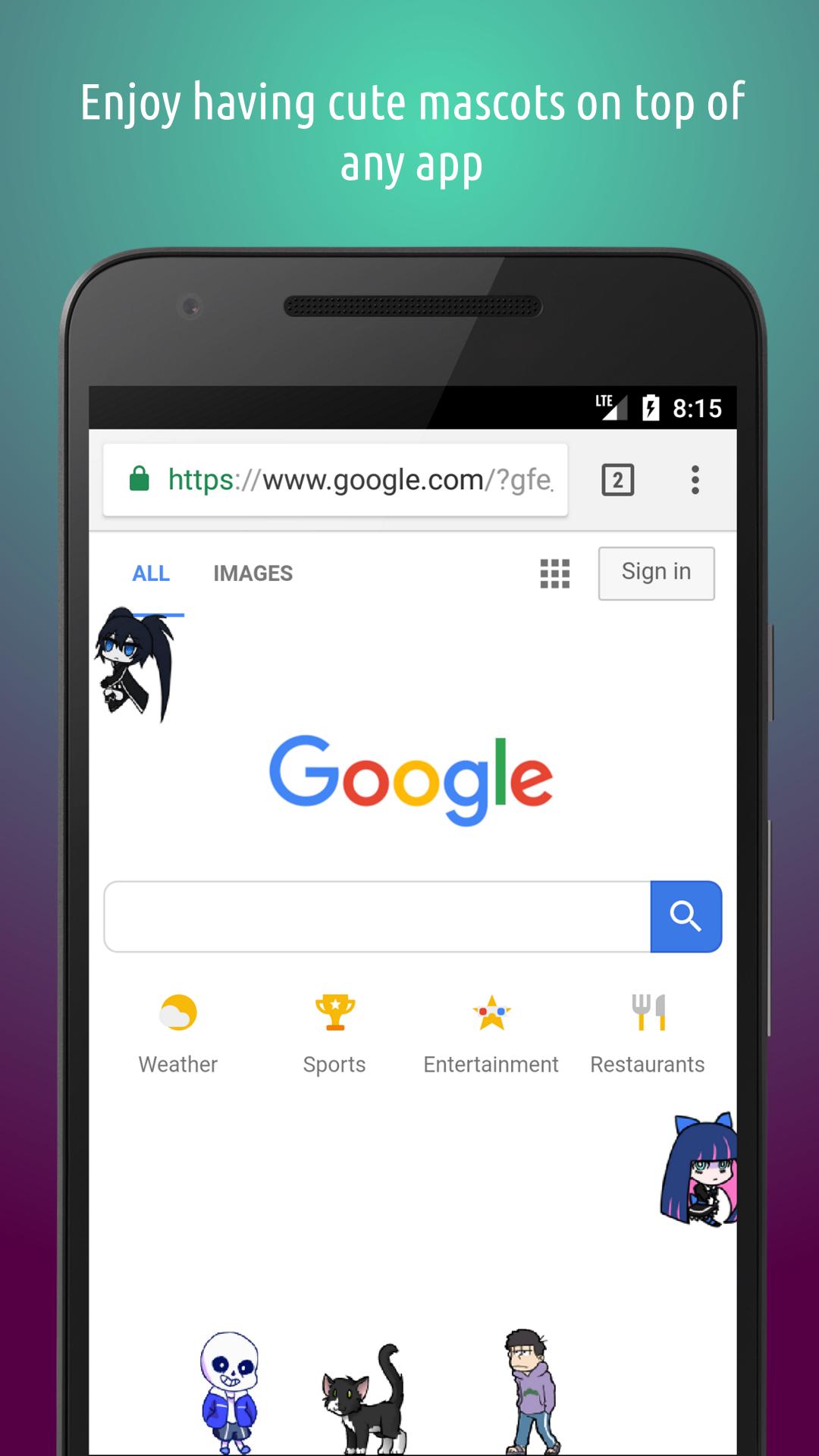 shimeji桌宠破解版华为平板2