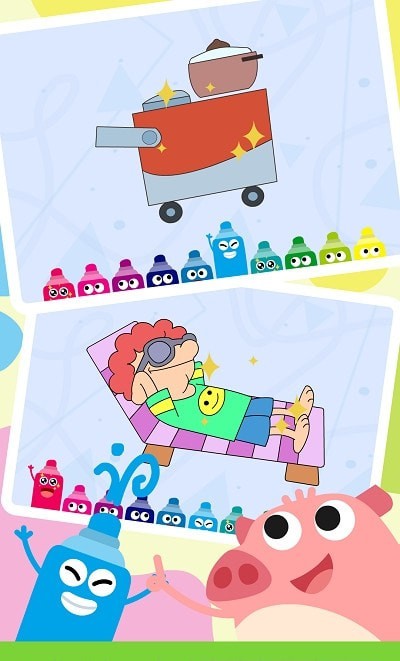 儿童画画涂色板游戏安装1