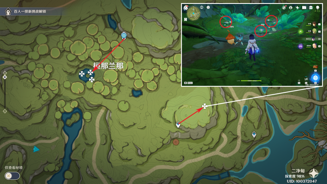 原神3.5版本月莲快速收集路线怎么走