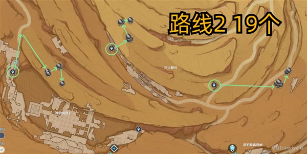 原神沙脂蛹采集路线一览