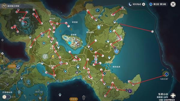 原神全风神瞳收集路线一览