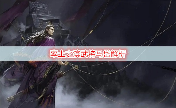 率土之滨武将马岱解析