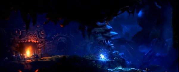 精灵与萤火意志水墨沼泽·丢失的钥匙图文流程攻略