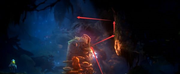 精灵与萤火意志水墨沼泽·丢失的钥匙图文流程攻略